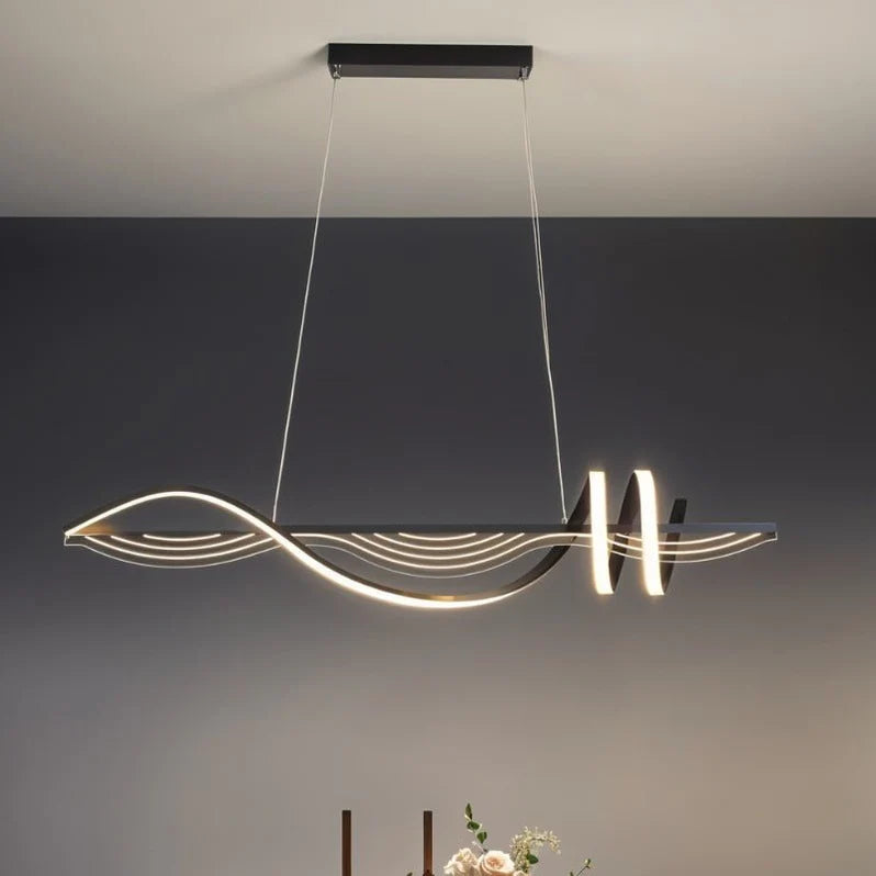 Premium Wavy Chandelier