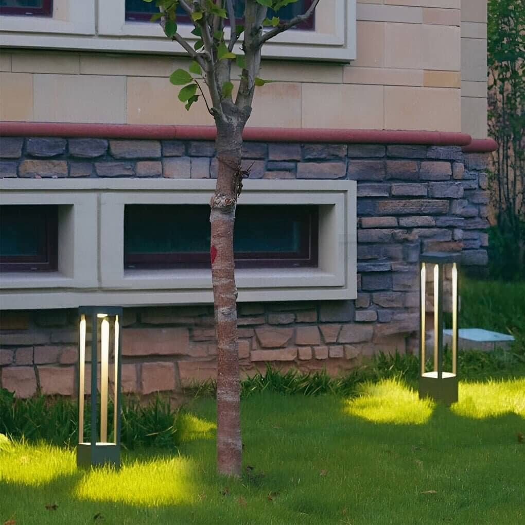 Four-Beam LED Garden Bollard Light - view 6