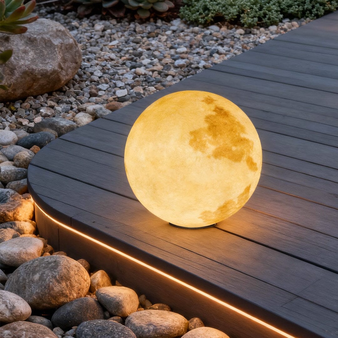 Full Moon Globe Pillar Light - view 10