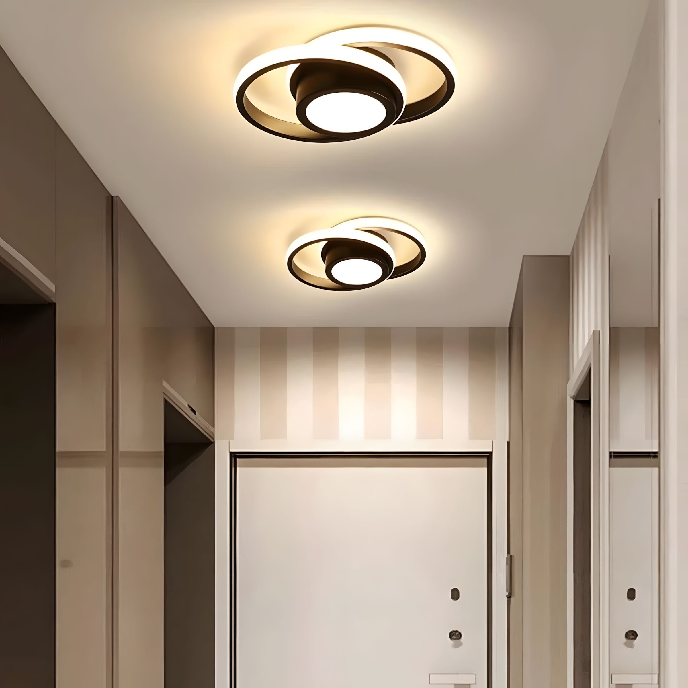 Geometric LED Ceiling Light - view 2