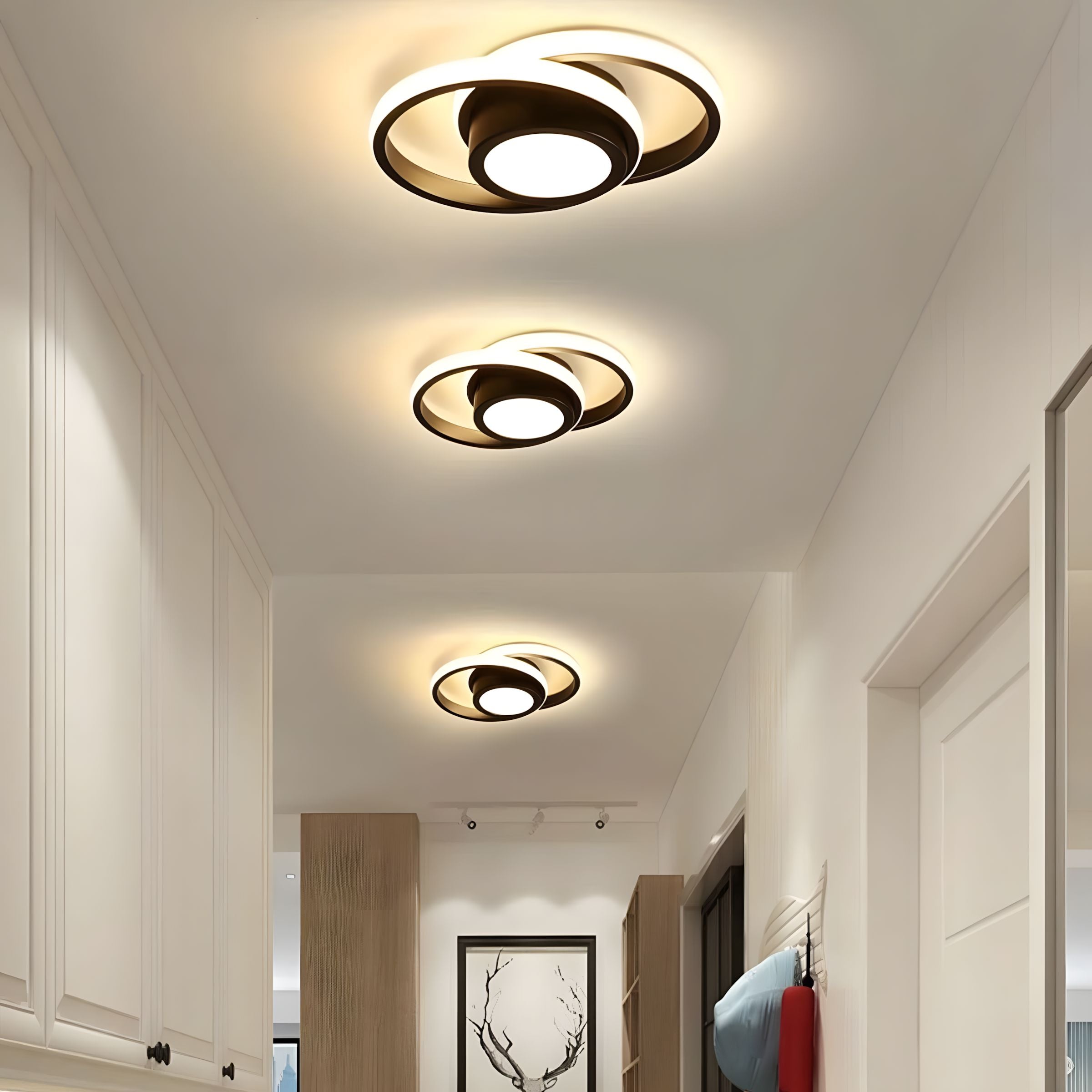 Geometric LED Ceiling Light - view 3