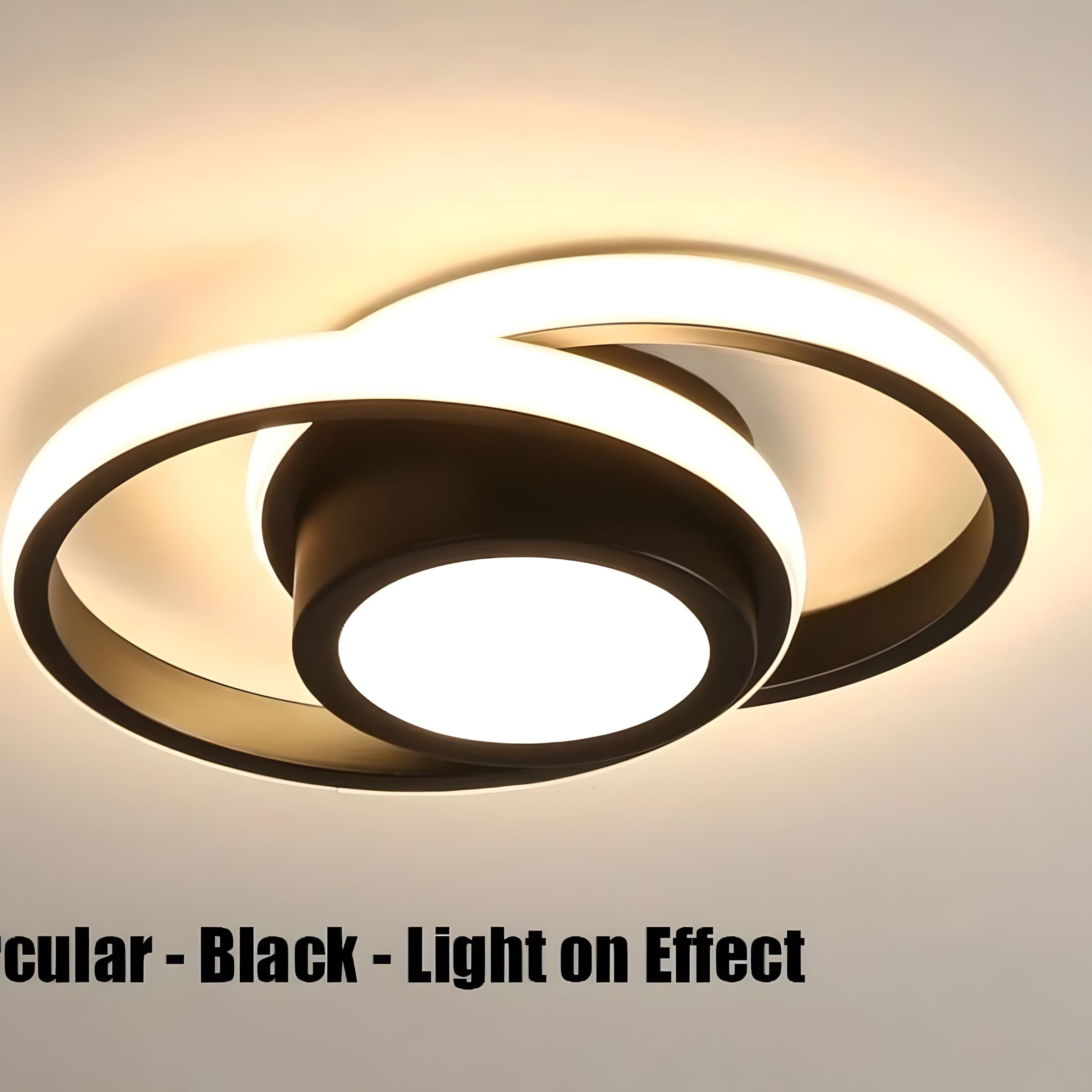 Geometric LED Ceiling Light - view 4