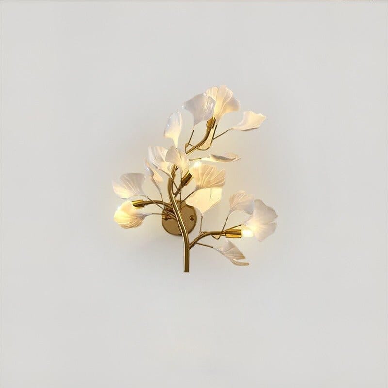 Ginkgo Leaf LED Wall Lamp