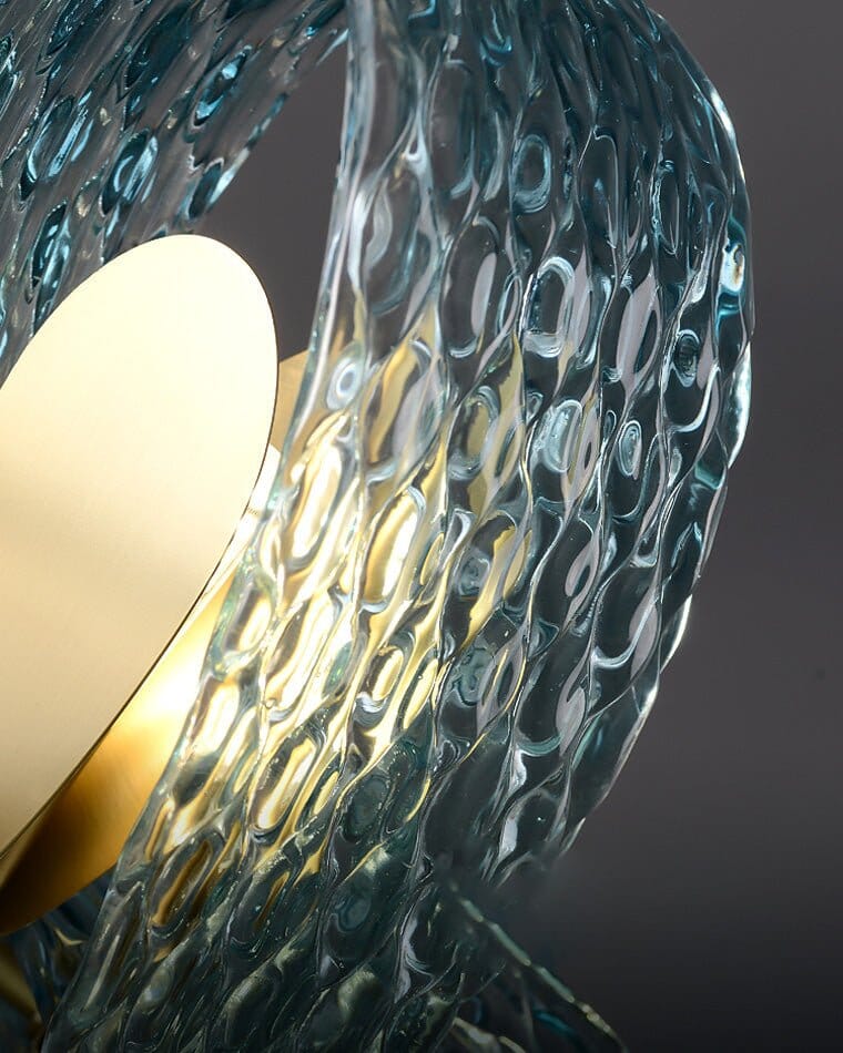 Glass Leaf Wall Light - view 11