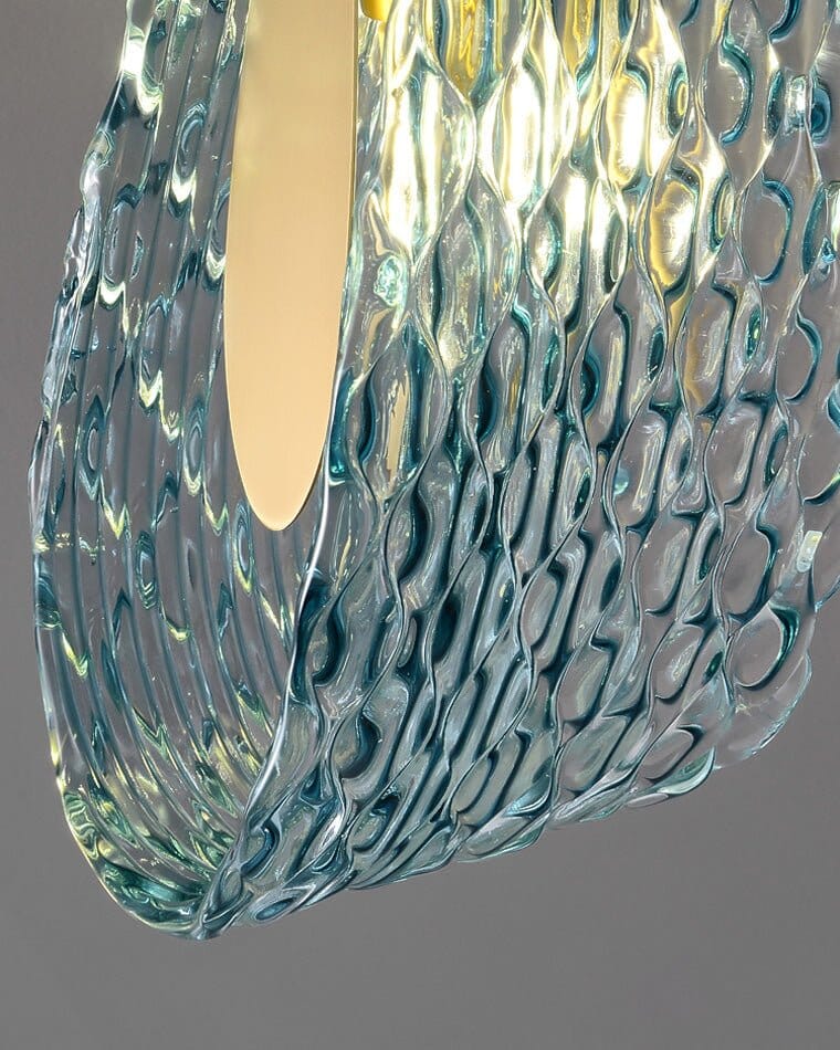 Glass Leaf Wall Light - view 12