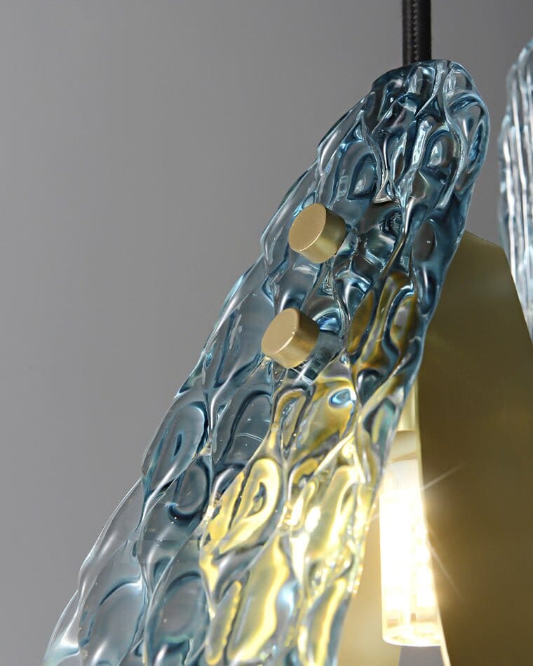 Glass Leaf Wall Light - view 14