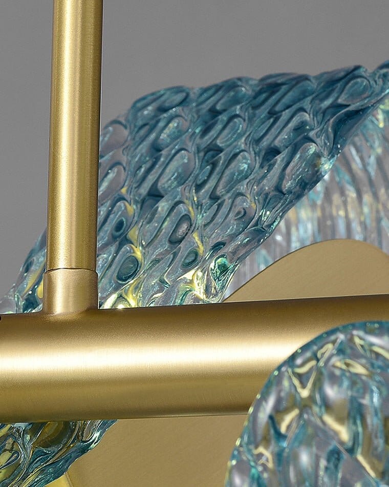 Glass Leaf Wall Light - view 18