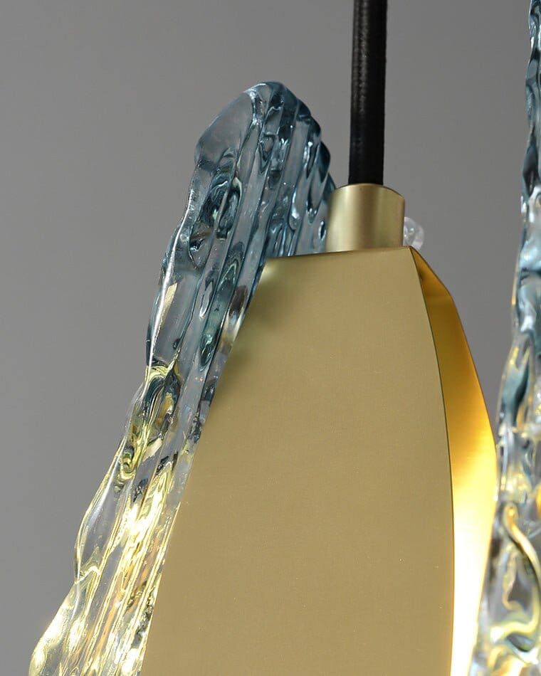 Glass Leaf Wall Light - view 19