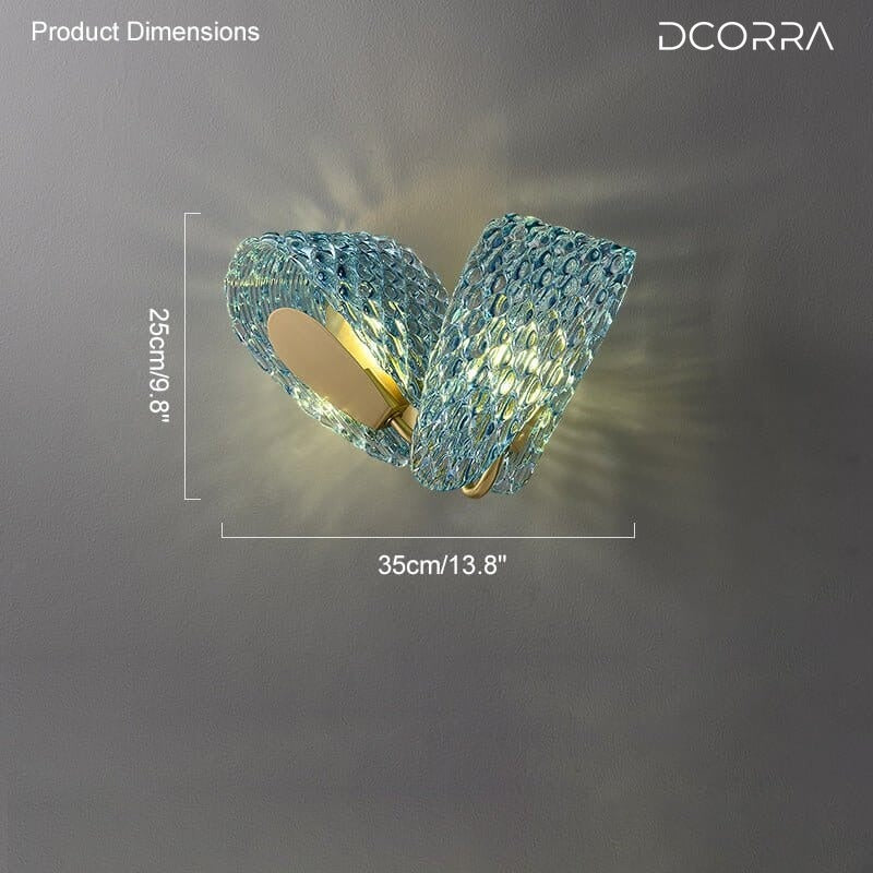 Glass Leaf Wall Light - view 20