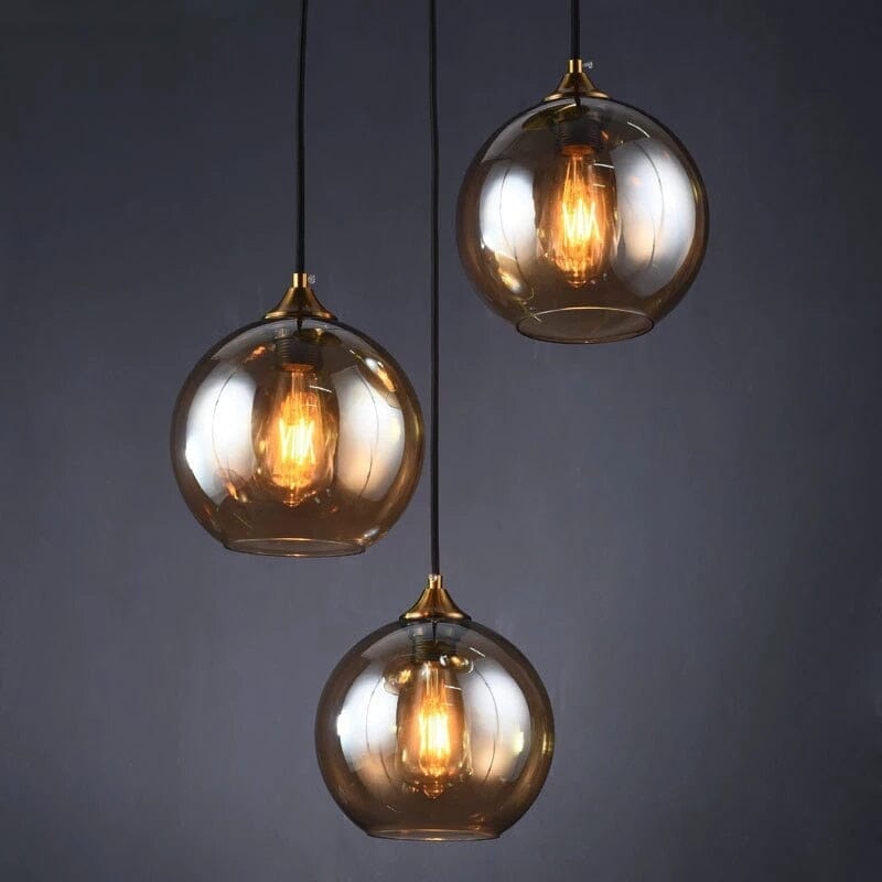 Globe Glass Pendant Light - view 2