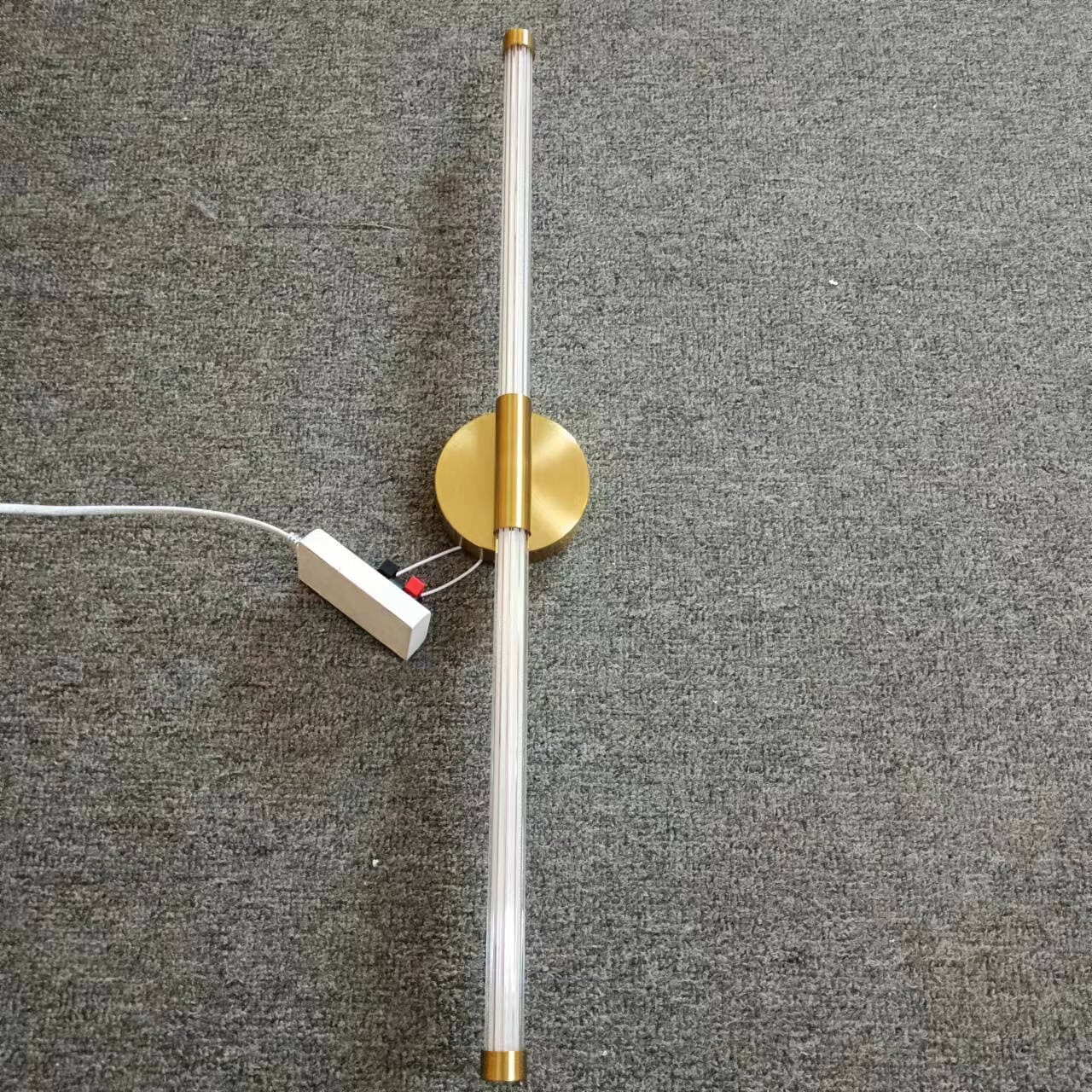Gold Linear LED Wall Light - view 5