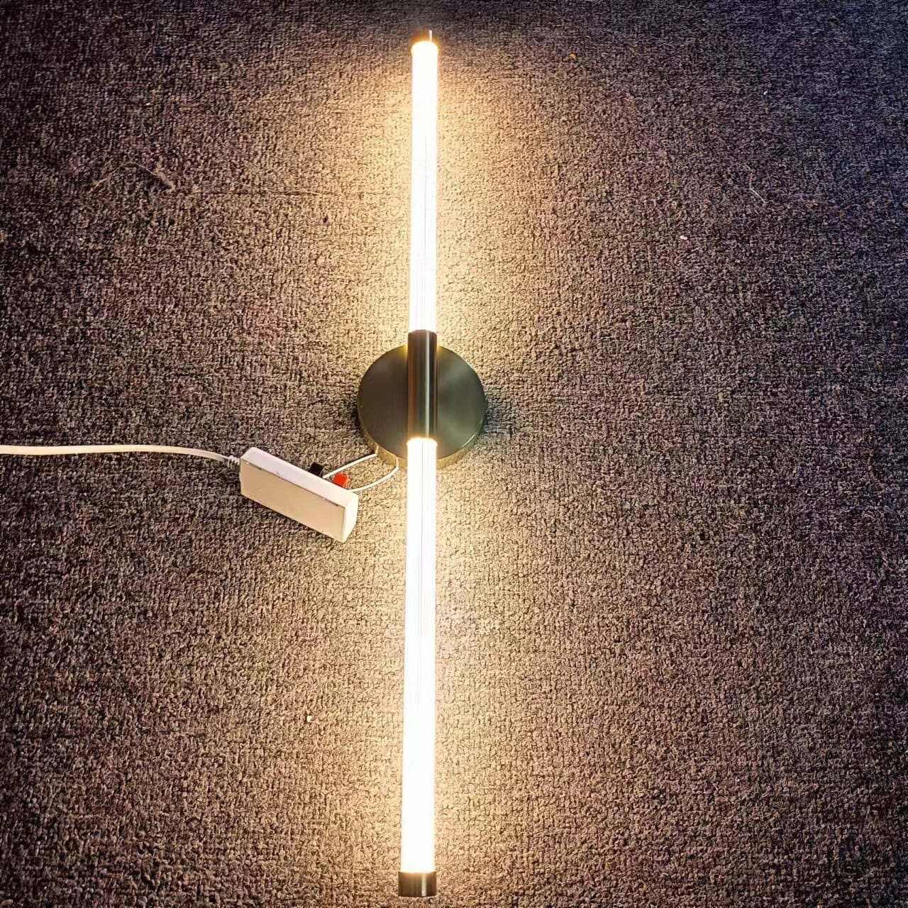 Gold Linear LED Wall Light - view 6