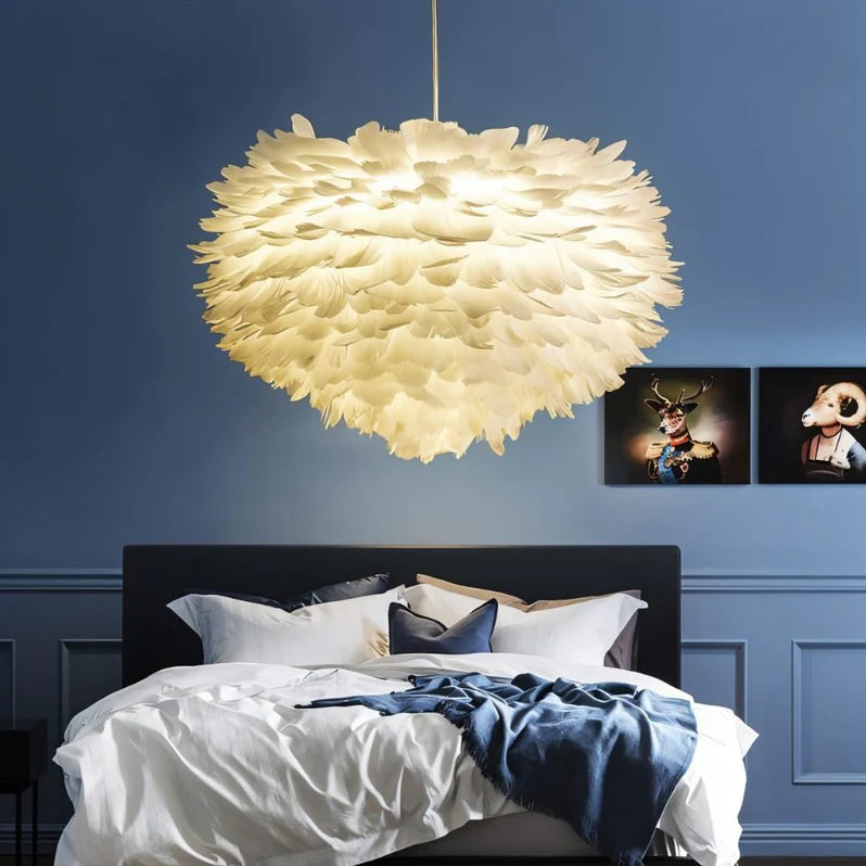 Feather Glow Pendant Light