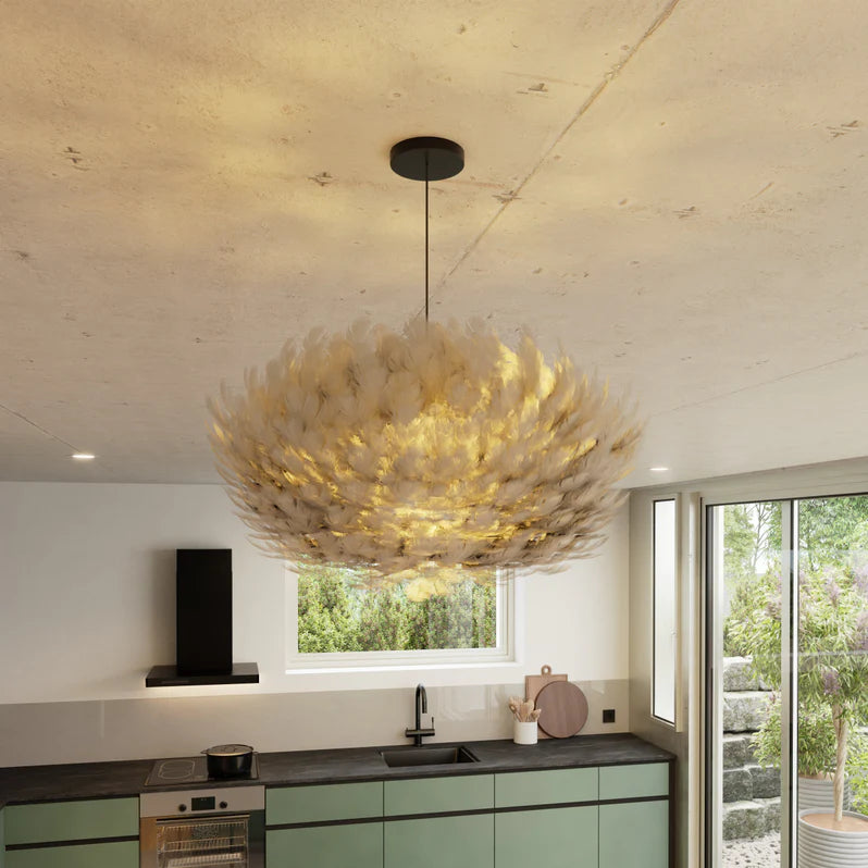 Feather Glow Pendant Light