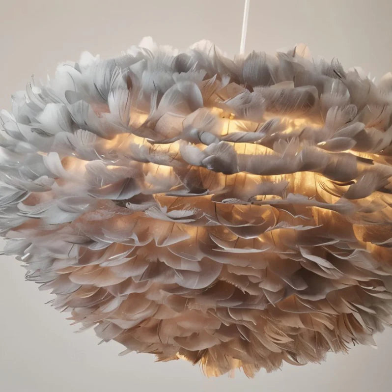 Feather Glow Pendant Light