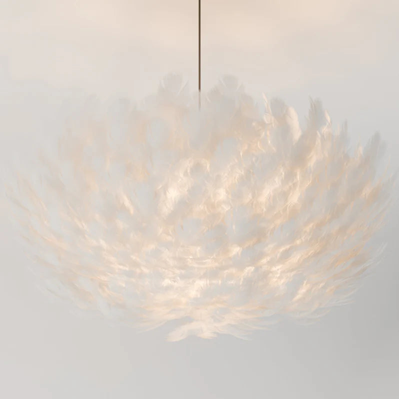 Feather Glow Pendant Light