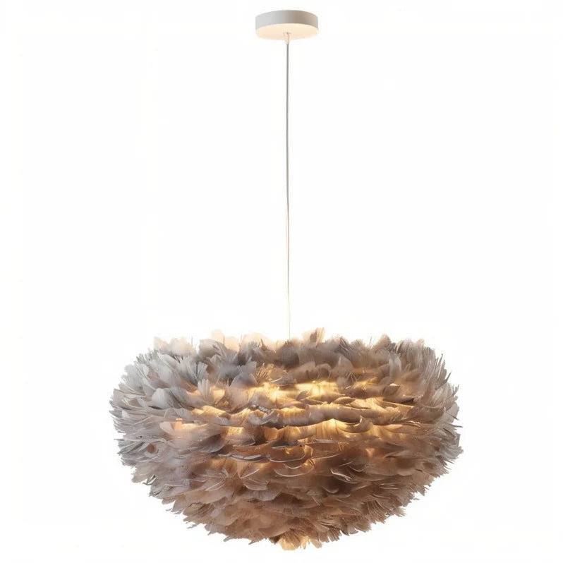 Feather Glow Pendant Light