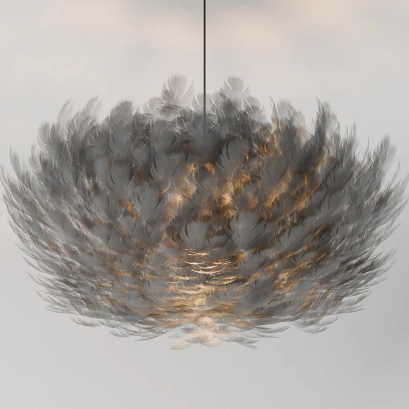 Feather Glow Pendant Light