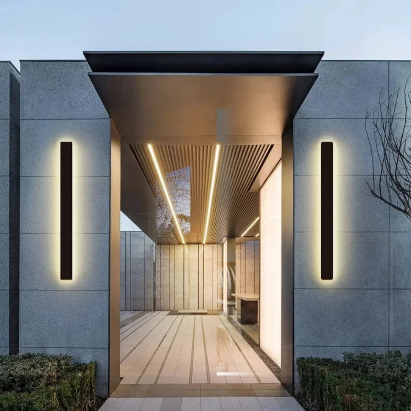 Chic Exterior Wall Lamp on an exterior wall