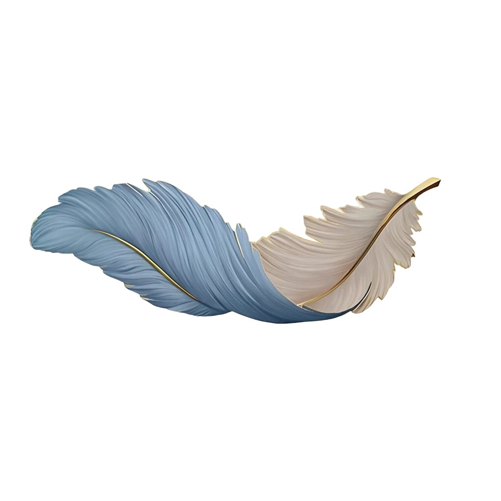 Illuminated Feather Wall Art Light - view 7