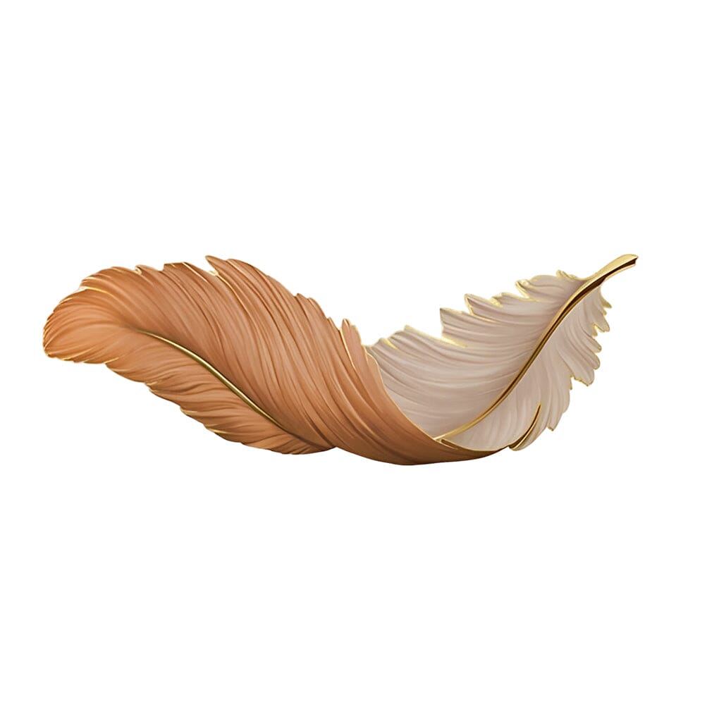 Illuminated Feather Wall Art Light - view 11