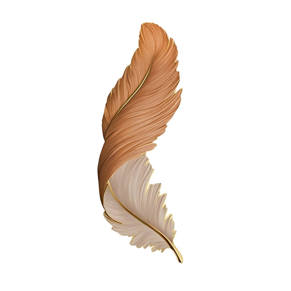 Illuminated Feather Wall Art Light - view 12