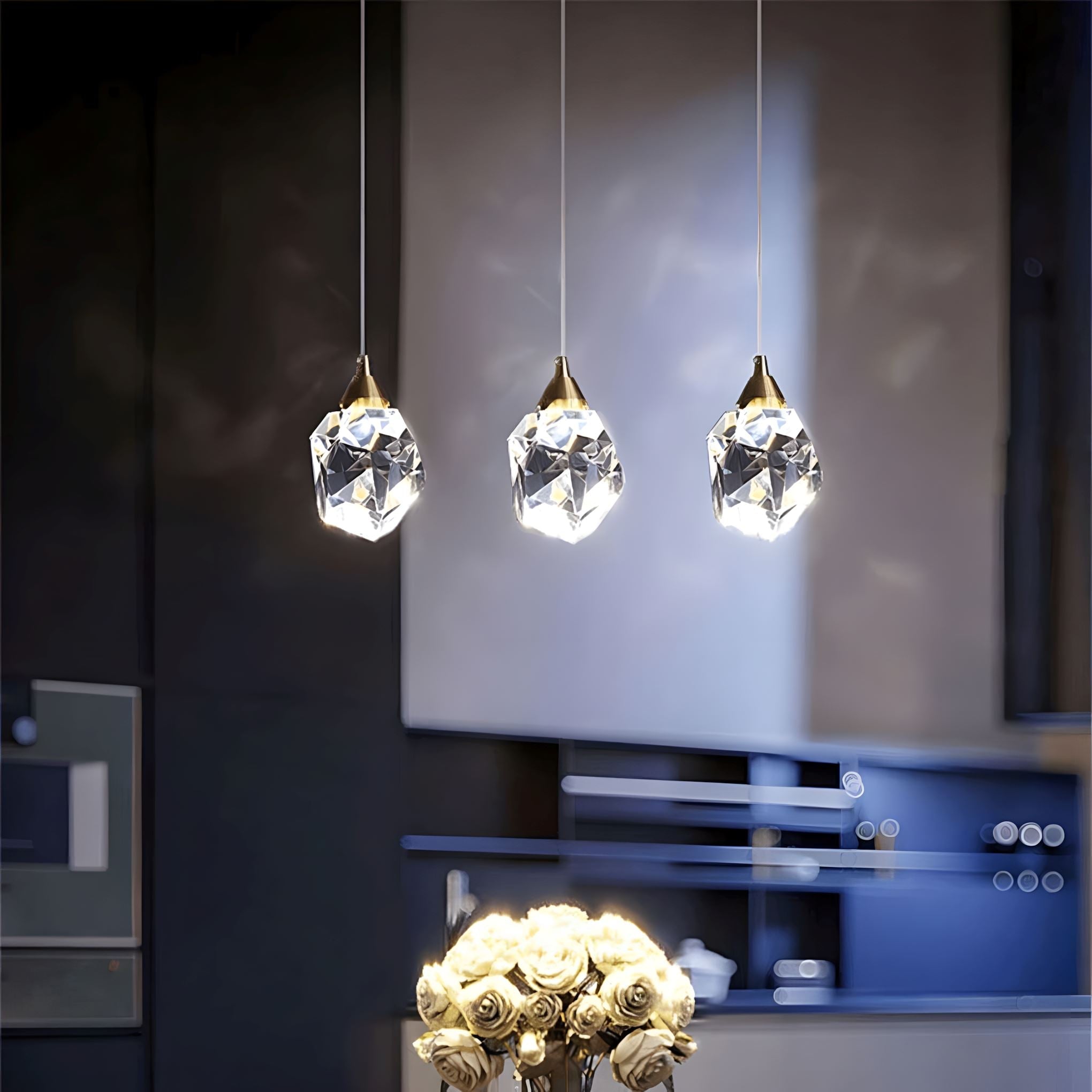 K9 Crystal Diamond Cascade Chandelier - view 12