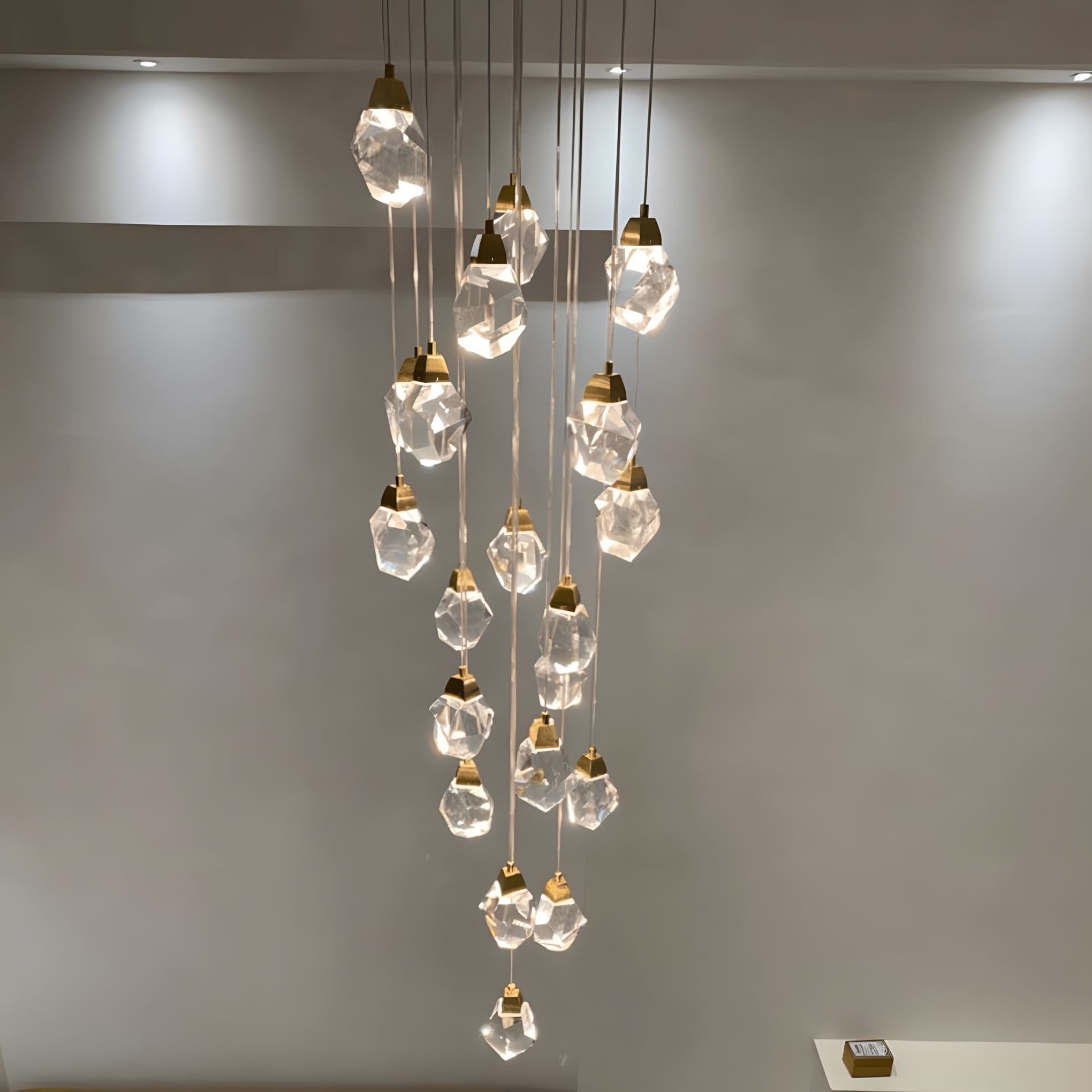 K9 Crystal Diamond Cascade Chandelier - view 13
