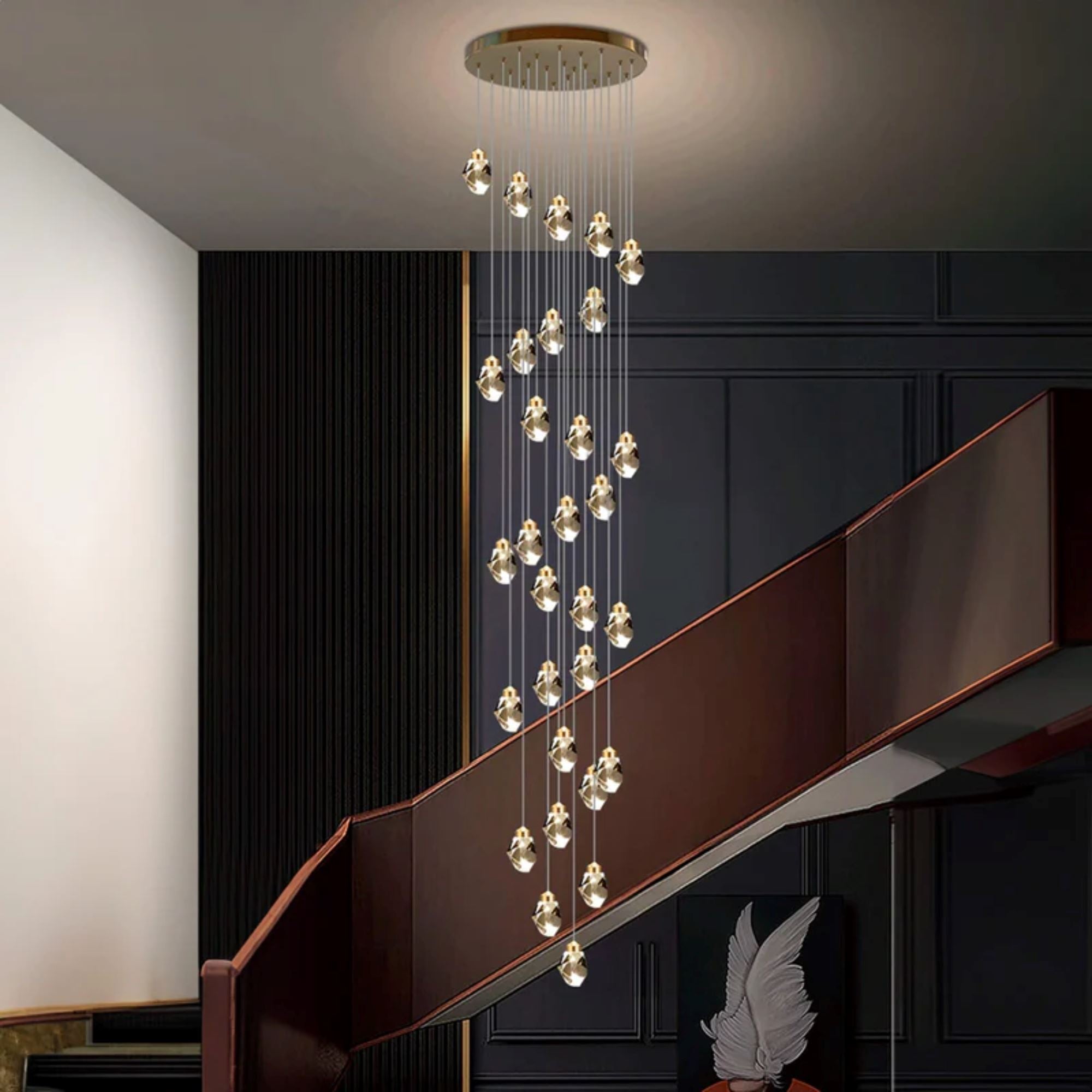 K9 Crystal Diamond Cascade Chandelier - view 19