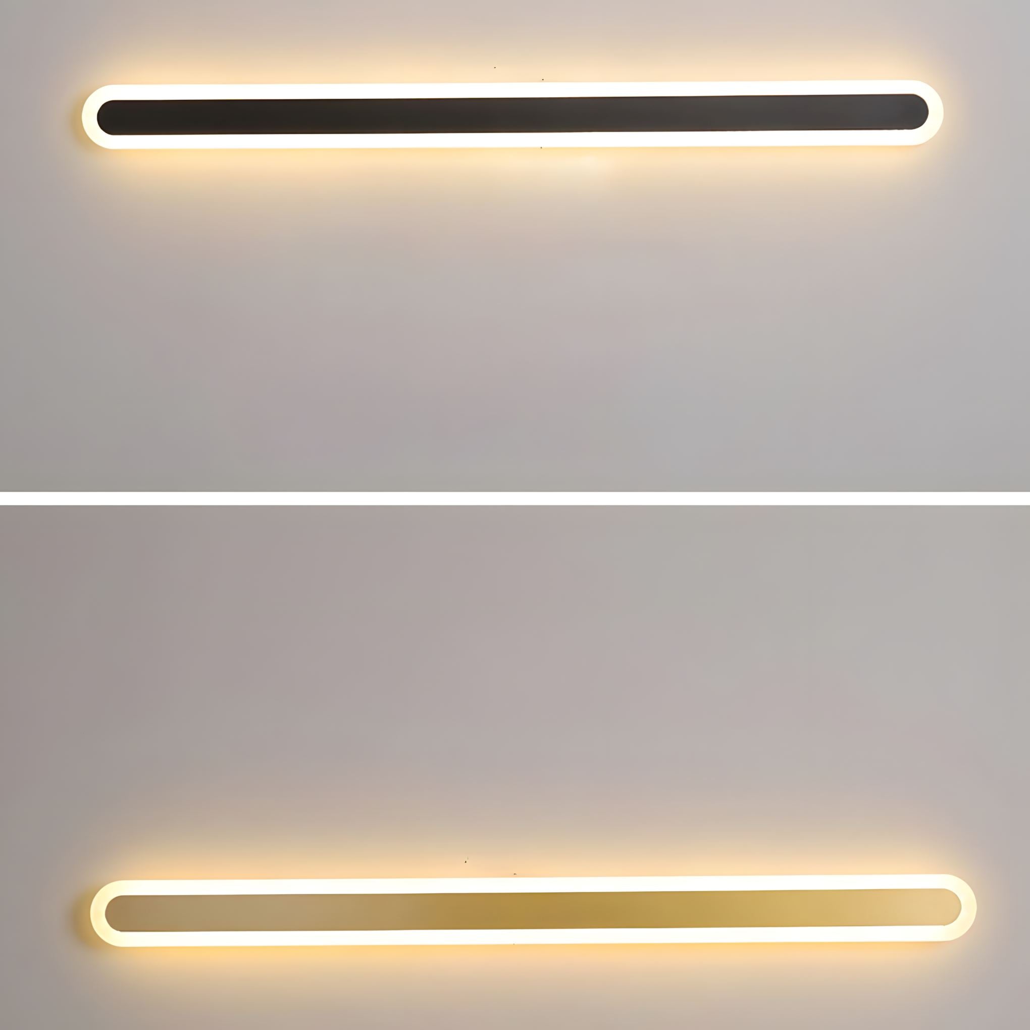 Laser-Cut Iron Linear LED Wall Light - view 7