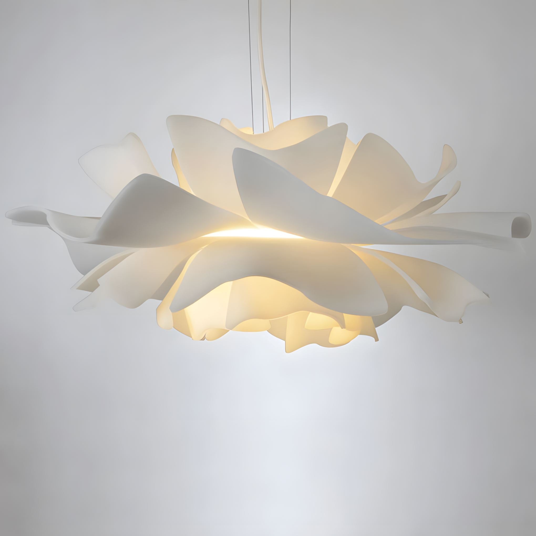 Layered Acrylic Flower Pendant Light - view 8