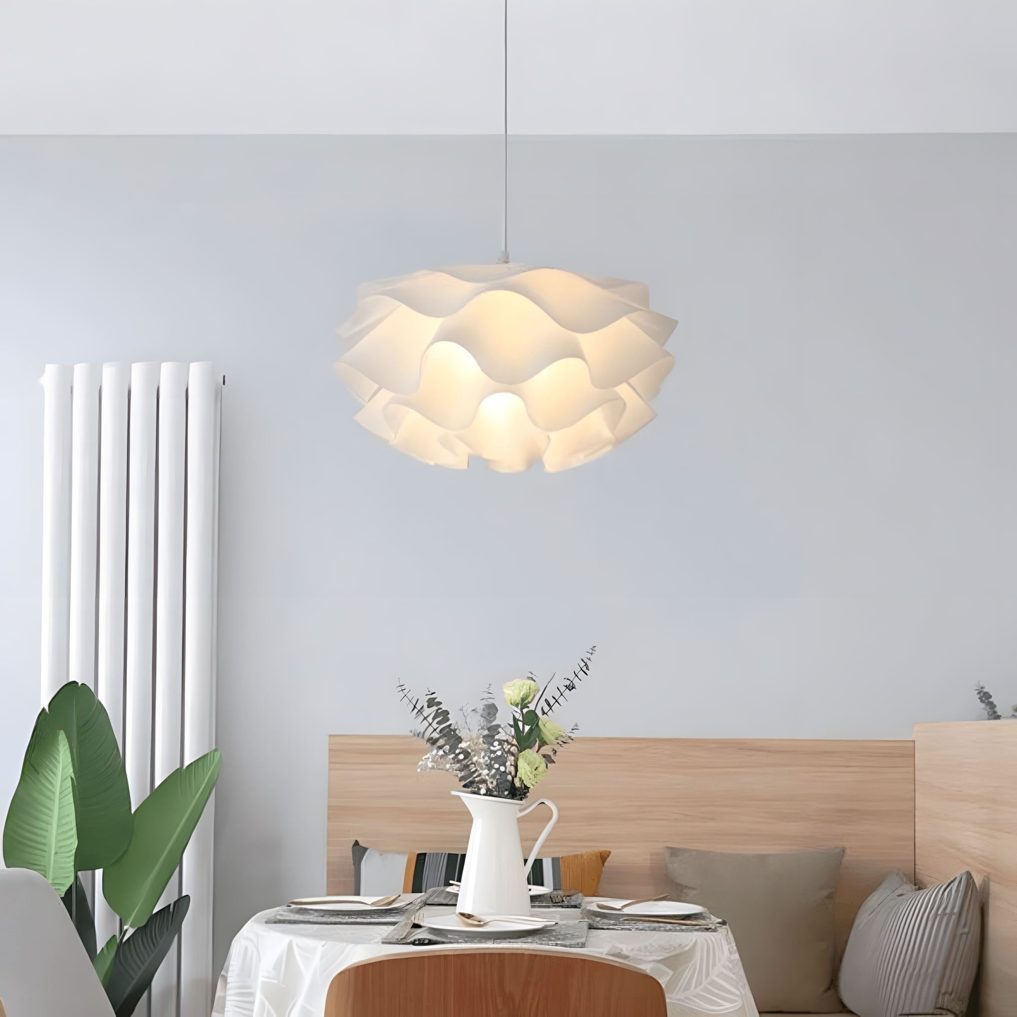 Layered Acrylic Flower Pendant Light - variant