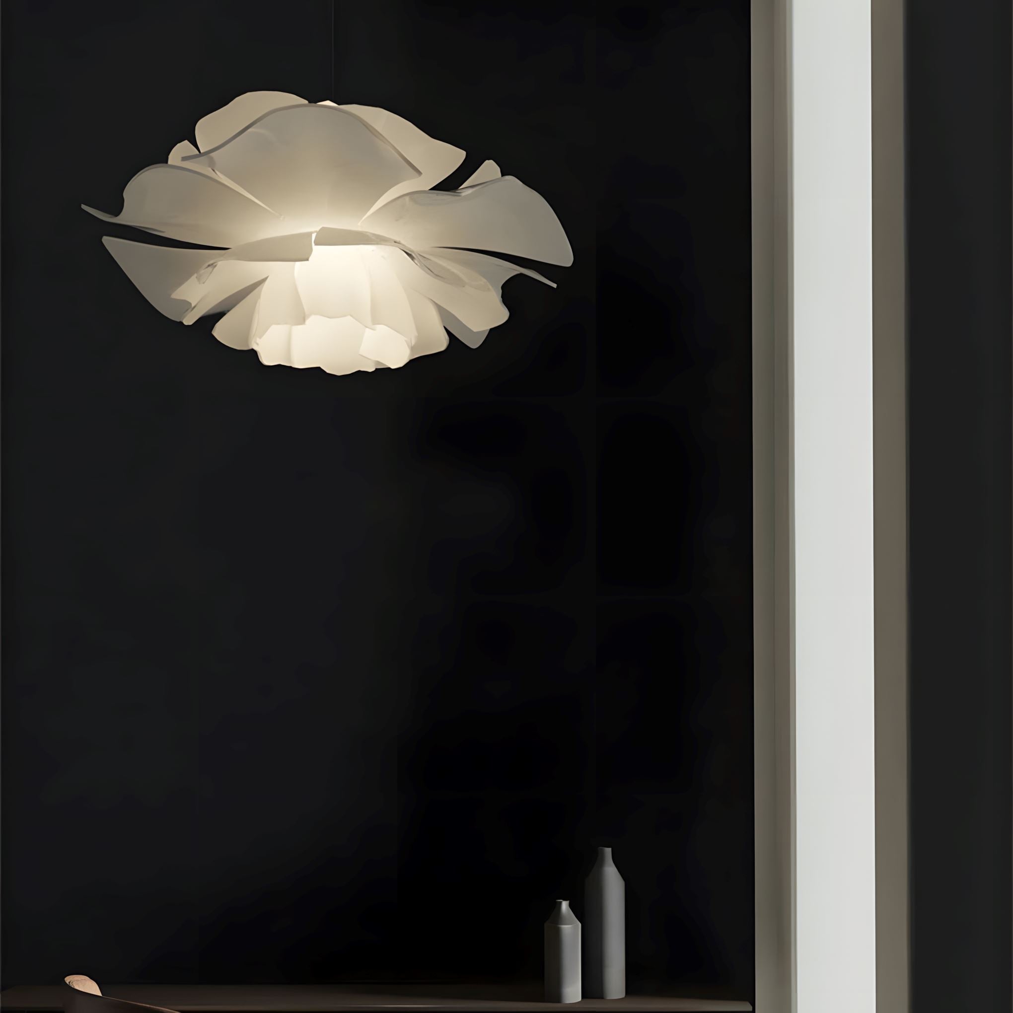Layered Acrylic Flower Pendant Light - view 7