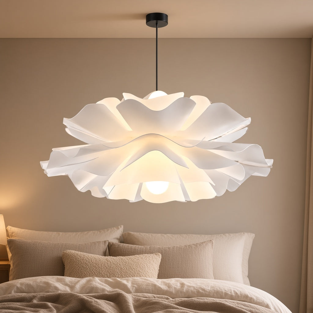 Layered Acrylic Flower Pendant Light