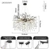 Leaf Crystal Drop Branch Chandelier - view 17