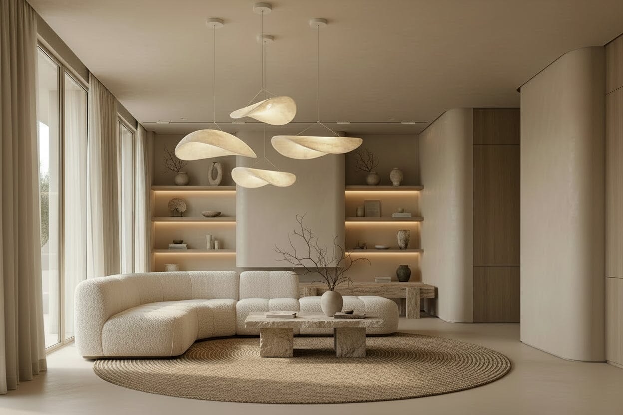 Leaf Shaped LED Pendant Light - view 11