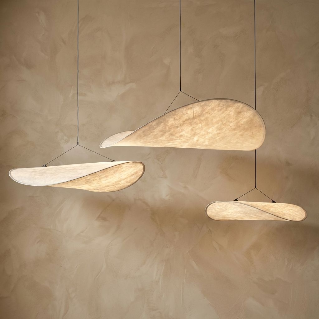 Leaf Shaped LED Pendant Light - variant