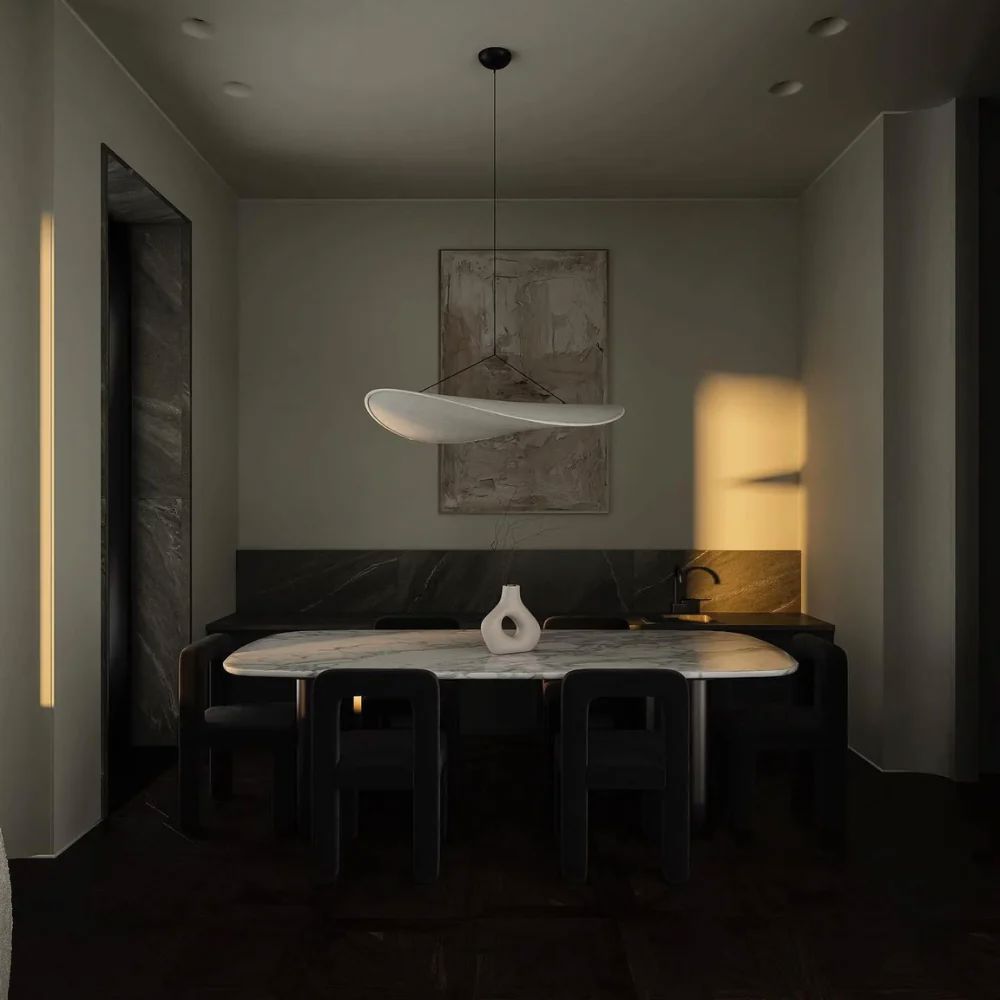 Leaf Shaped LED Pendant Light - view 5