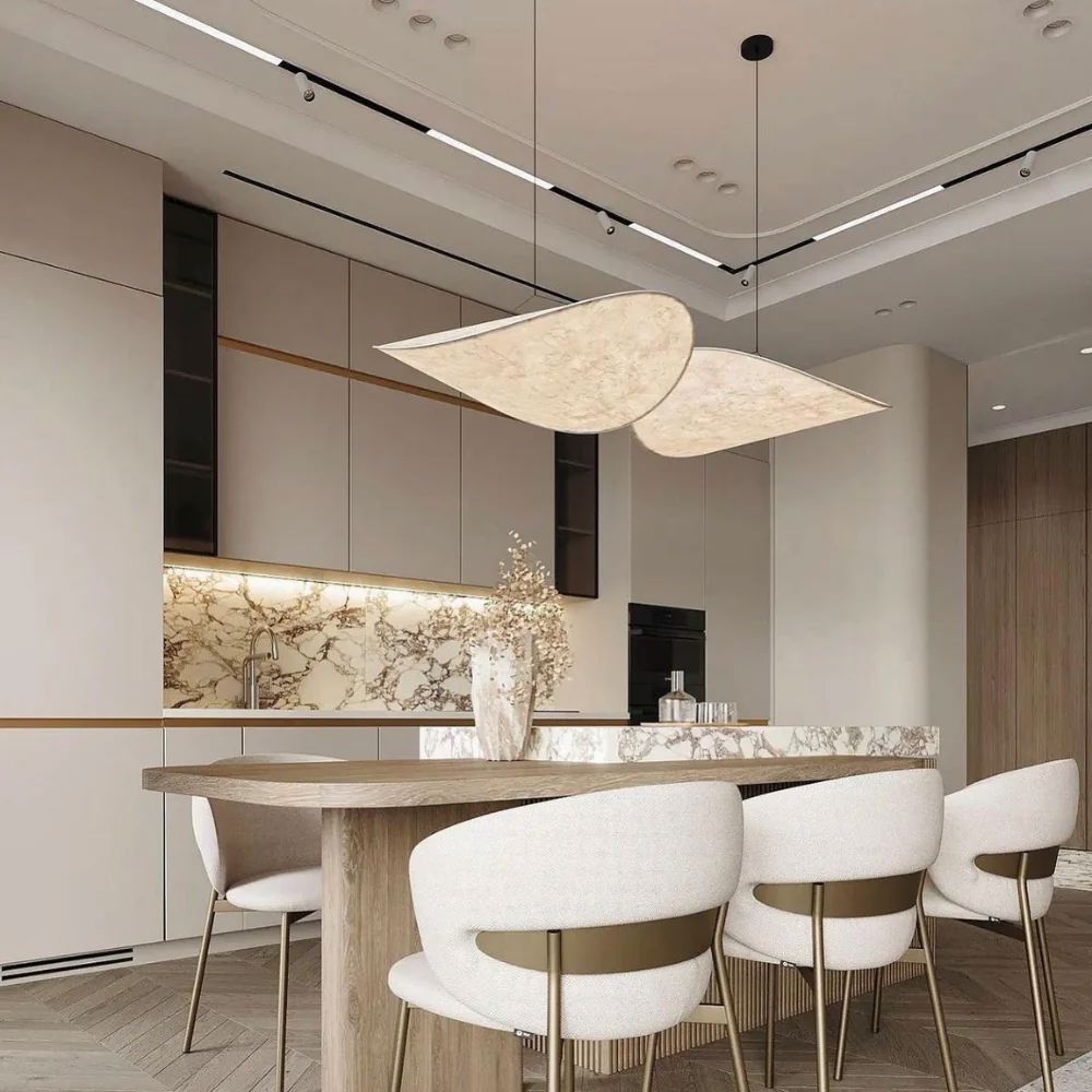Leaf Shaped LED Pendant Light - view 7