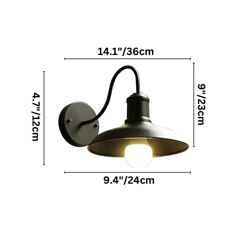 Elegant Retro Outdoor Illumination