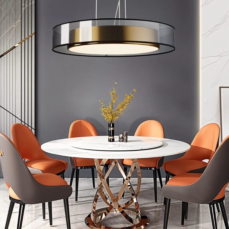 Elegant Radiant Pendant above a dining table