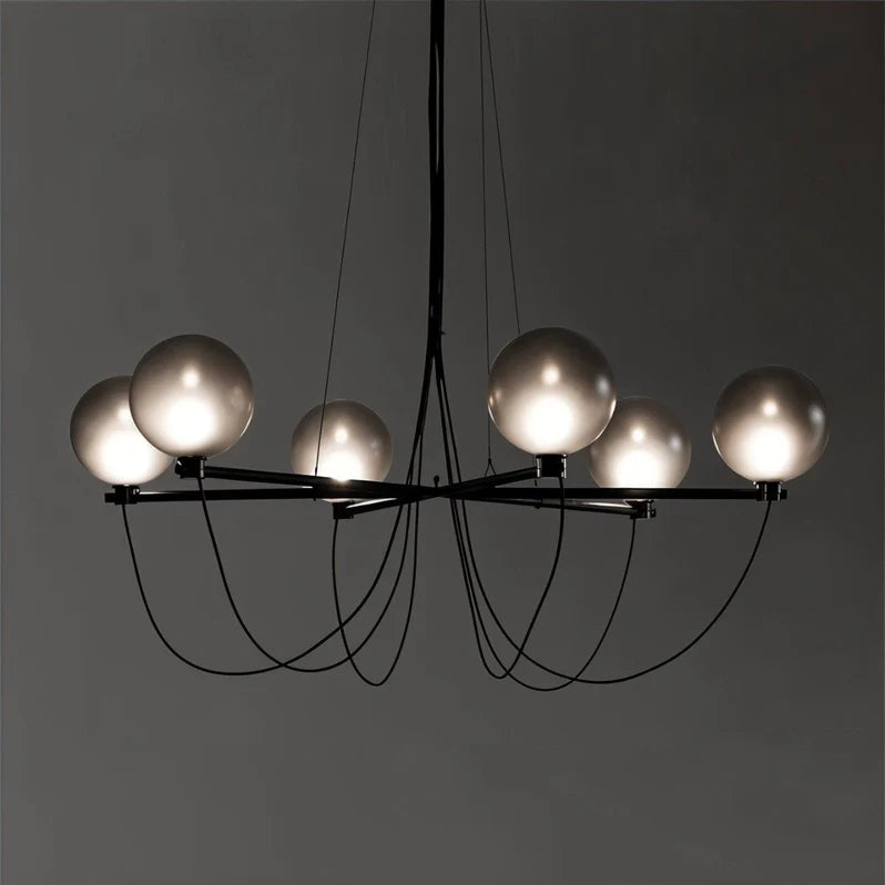 Elegant Opal Chandelier