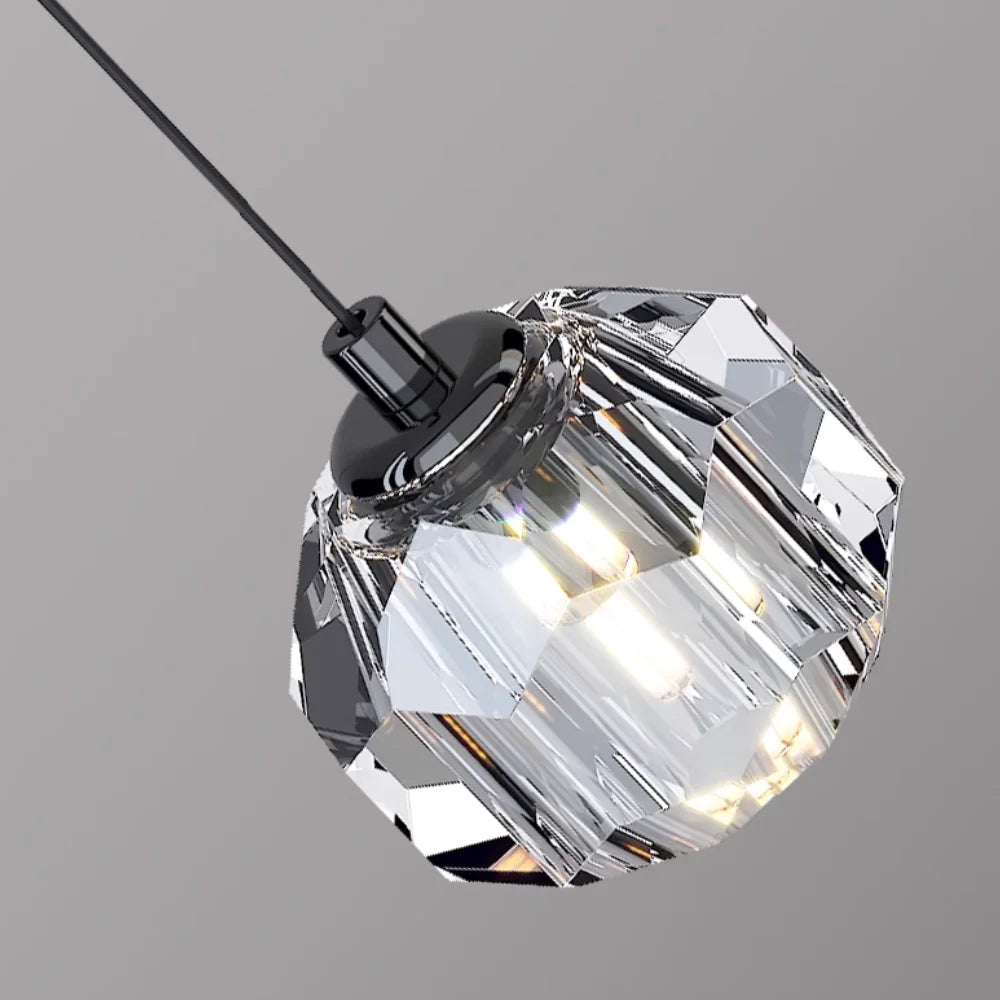 Mini Crystal Drop Pendant Light - view 12