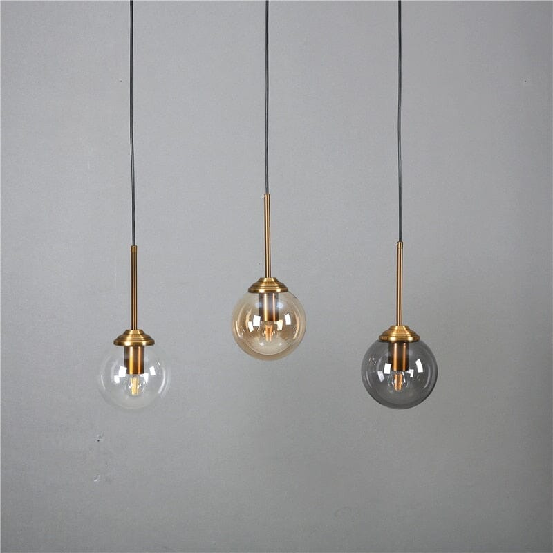 Minimalist Glass Drop Pendant Light