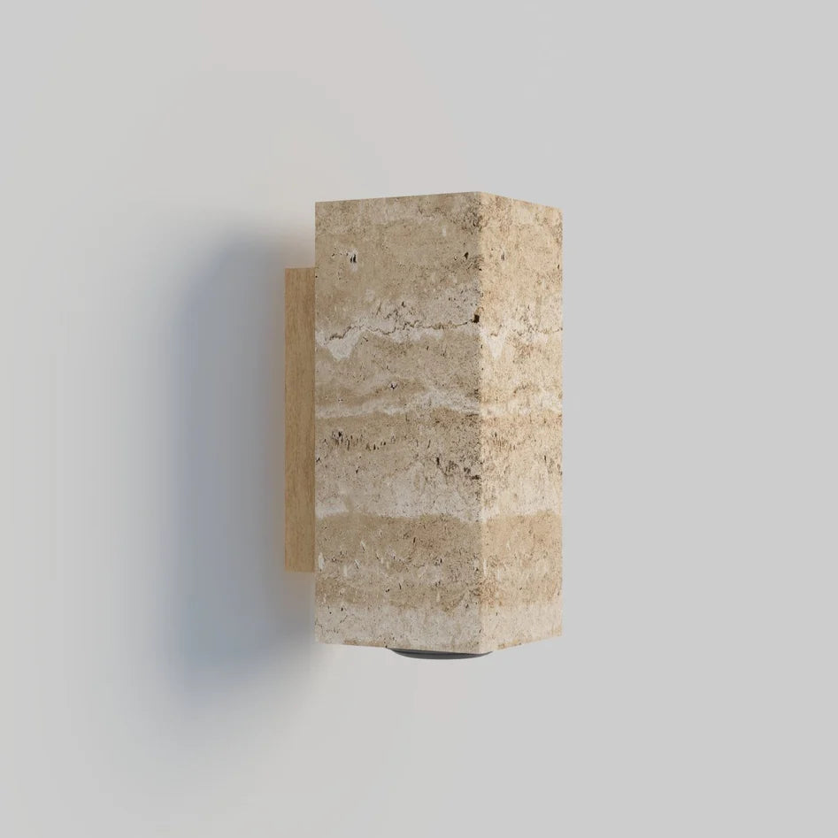 Luxury Travertine Wall Sconce