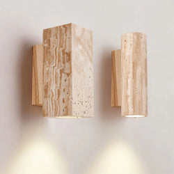 Luxury Travertine Wall Sconce