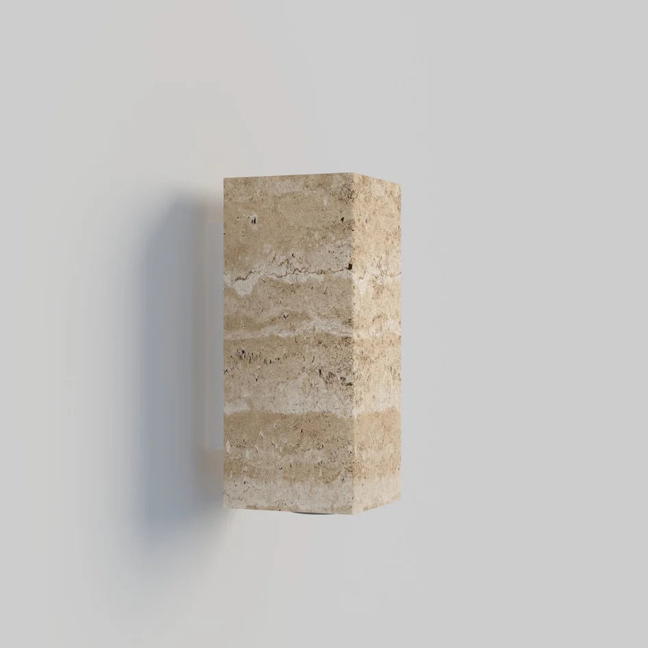 Luxury Travertine Wall Sconce