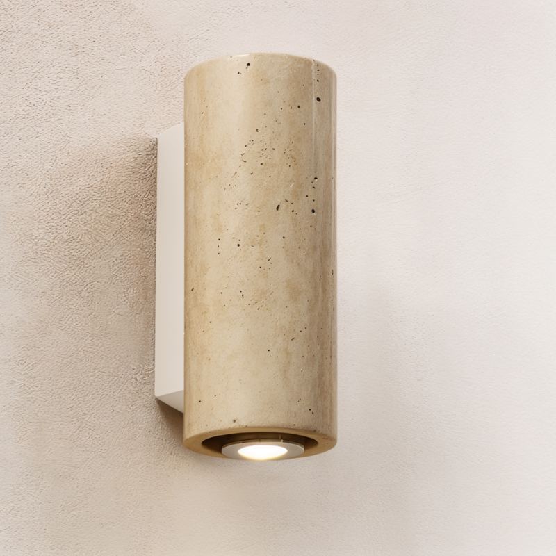 Luxury Travertine Wall Sconce