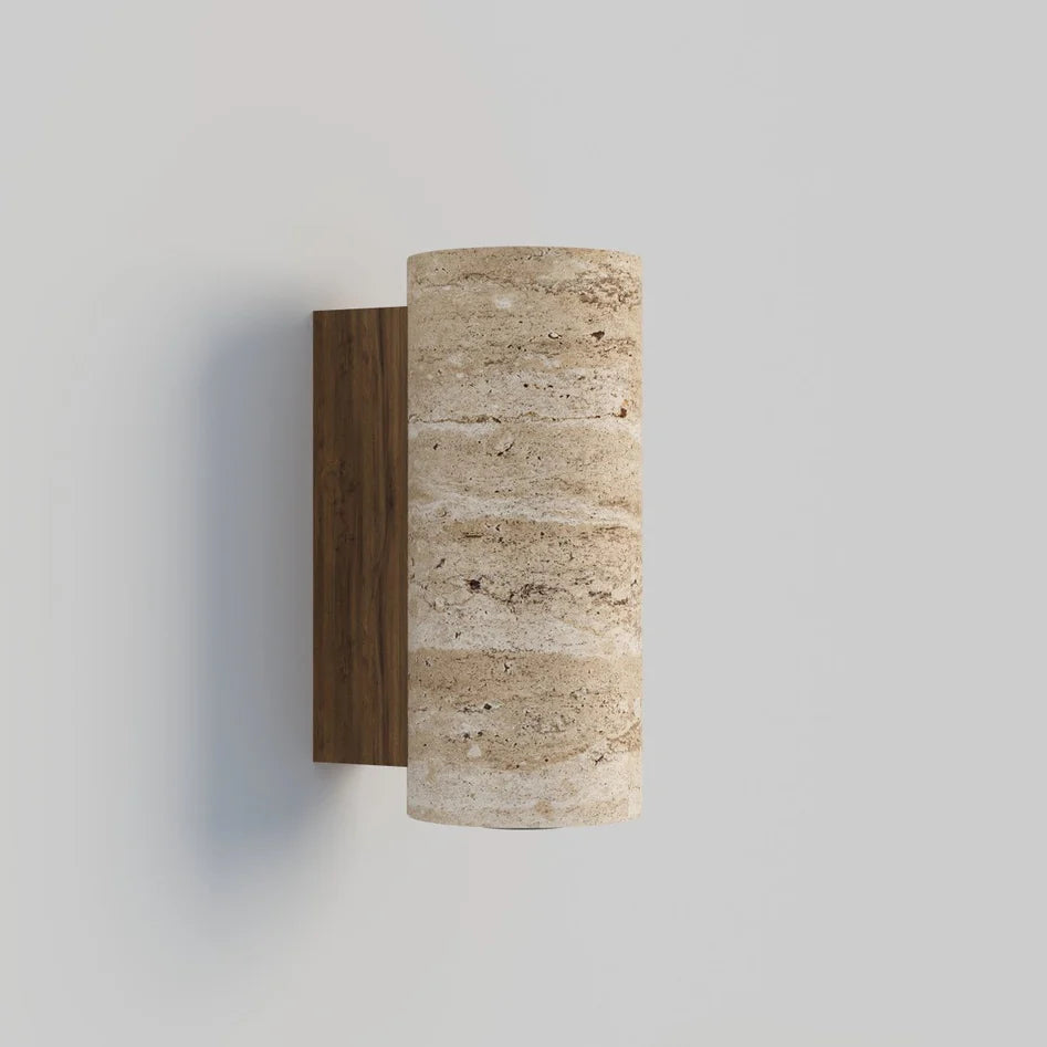 Luxury Travertine Wall Sconce