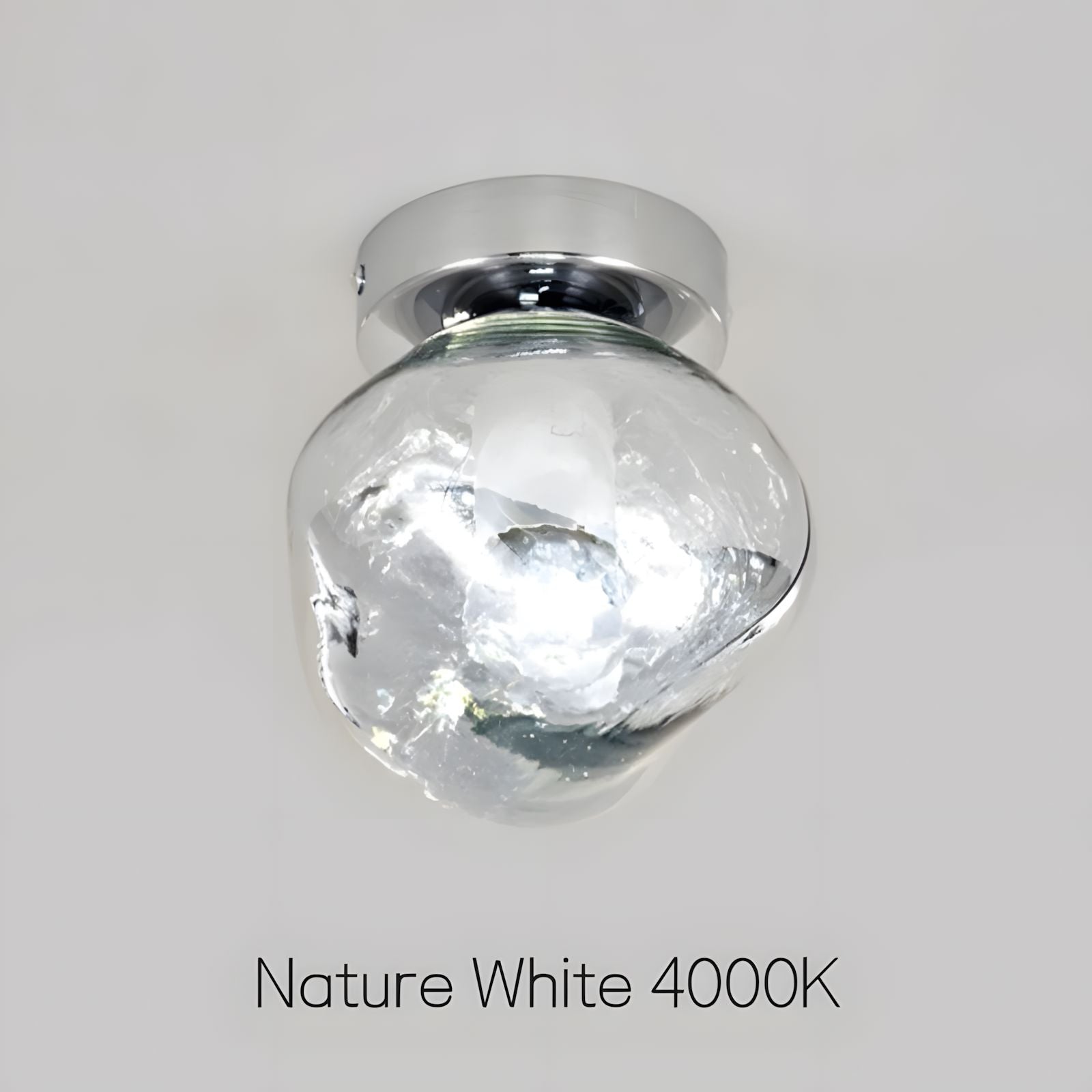 Mirrored Lava Glass Wall Light - view 12